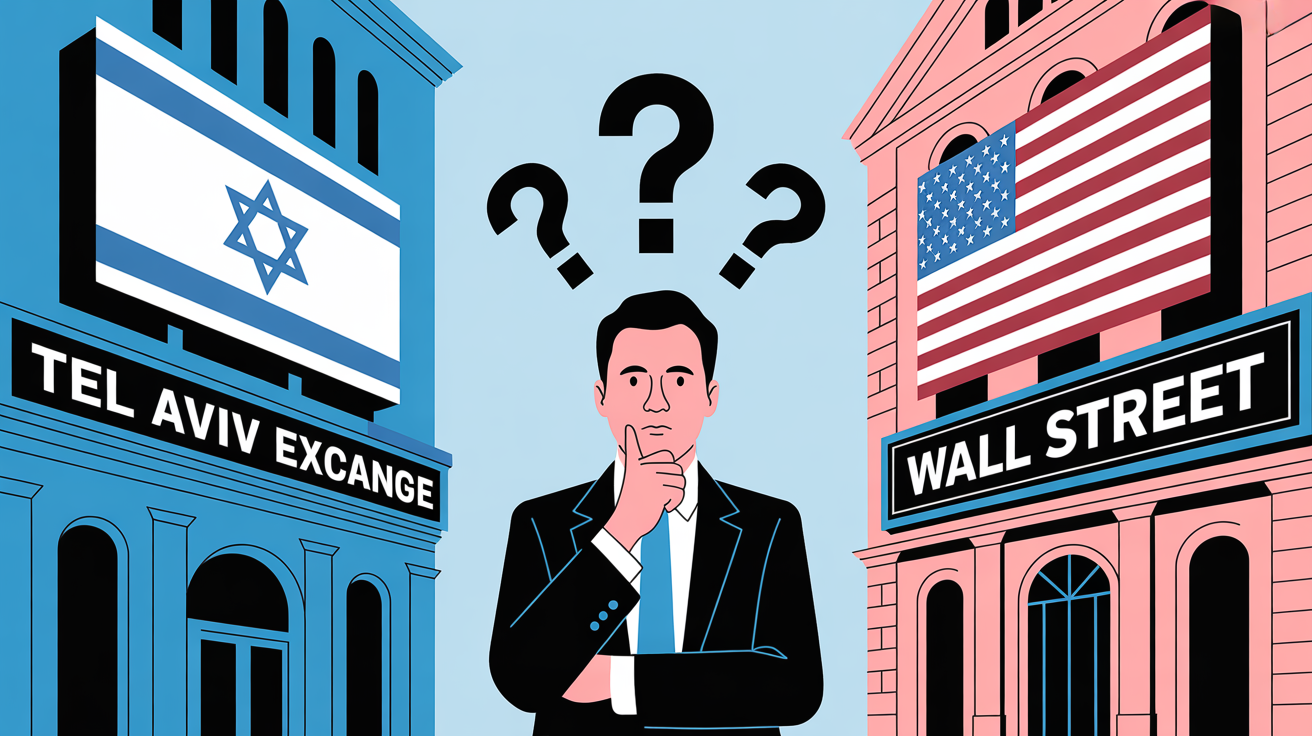 שוק ההון בישראל מול ארה”ב – איפה כדאי להשקיע ב־2025?